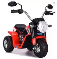Miss & Chief Premium Bike Style 6V 4.5 AH 15W Battery Powered Ride On with rechargeable batteries,Music&Light Bike Battery Operated Ride On