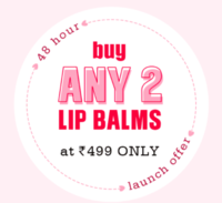 Plum goodness Launch Offer Candy Melt Lip Balm Buy 2 At Just 499 + 5% Off On Prepaid payment