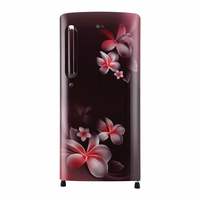 26% off - LG 190 L 4 Star Inverter Direct-Cool Single Door Refrigerator (GL-B201ASPY, Scarlet Plumeria)