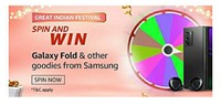 AMAZON SPIN AND WIN || Galaxy Fold & other goodies from Samsung