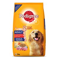  PEDIGREE Adult Dry Dog Food, Chicken & Vegetables, 11 Kg Pack 