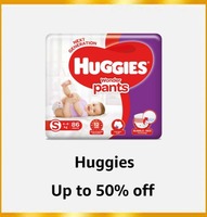 Up to 40% off + extra 5% off on baby diapers [brand like- Huggies, Pampers, supples, mamypoko, himalaya]