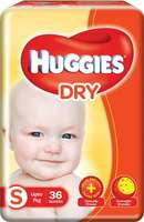 Huggies New Dry Tape diapers - S ( 36 Pieces )