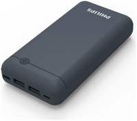 Philips DLP1720CV 20000 mAh Portable Power Bank - Black