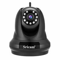 Sricam SP018 2.0 MP Wireless Full HD 1080P IP WiFi CCTV Indoor Security Camera (Black) [Apply Coupon ₹267] + Rupay Card Offer