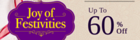 Lifestyle Joy Of Festival Sale Upto 60% Off On Clothing , accesories , Makeup , And buy 1 Get 1 offers Extra 15% Off + 10% Extra Cashback with HDFC Card