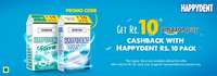Assured Rs.10 Amazon Pay Cashback with HAPPYDENT Rs.10 Pack