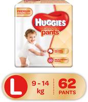 Huggies Ultra soft pants diapers - L  (62 Pieces)