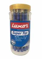 Luxor : Supertop Ball Pen Pack of 25 with Jar
