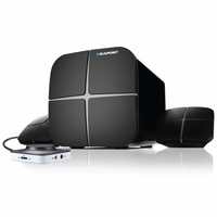 Blaupunkt SP212 Bluetooth Home Audio Multimedia 2.1 Speaker (Black) 
