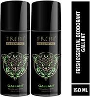 76% Off : Fresh Essential Perfume Body Spray (Pack of 2)@109