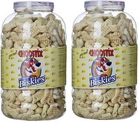 Choostix Biskies with Real Cheese, 1 kg (Pack of 2)
