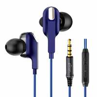 pTron Boom Lite Wired Earphones with Stereo Sound, Dual Drivers