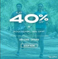 Asics Eoss Flat 40% off +Extra 15% off starting @ 909