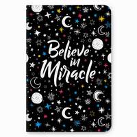 Factor Notes Notebook: 90 GSM Natural Shade Paper Journal Diary, B6, Ruled, 112 Pages (Believe in Miracle)

