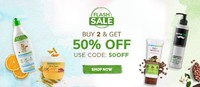 Mamaearth Flash Sale Buy 2 Get 50% Off On Products