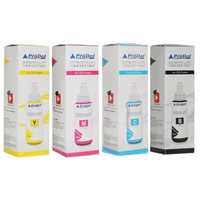 ProDot RI-CISS-C14-DCYMK Compatible Ink for Epson L/M/ME/K/R/T Series Printers (Cyan/Magenta/Yellow/Black, Set of 4)

