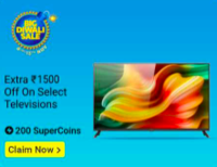 Flipkart Exclusive Offers - Extra 1500 off on Televisions, Refrigerators, & many more using SuperCoins