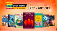 Amazon Children Special Book Bazaar Sale (07th- 10th Nov) | 20% - 60% off on Books | Extra 10% instant discount with SBI Card
