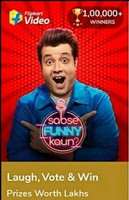 Flipkart Video presents Sabse Funny Kaun 9 Nov win GVs and SCs