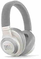 JBL E65BTNC Wireless Over-Ear Active Noise Cancelling Headphones (White)