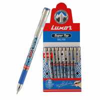 Luxor Super Top Ball Pen Blue (10's Box)

