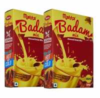 Manna Instant Badam Drink Mix with Real bits of Badam, 400g (200g x 2 Packs) @ 115 