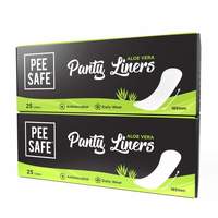 Pee Safe Aloe Vera Panty Liners - Set of 2 (Pack of 50)