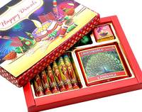 CHOCOWORLD by Preeti - Diwali Cracker Gift Pack - Premium Assorted Handcrafted Chocolates - Gift for Family Friends Brother Sister

