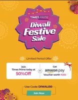 Timesprime Diwali OfferGet Membership @ 250 Effectively