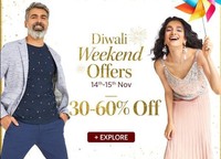 Myntra Diwali Weekend Sale 14th To 15 Flat 30% To 70% Off On Top Brands