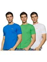 Pepe Jeans Men's Solid Slim fit T-Shirt (pack of 3) @ 467 