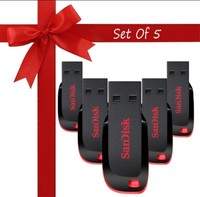 May be loot SanDisk Cruzer Blade 32 Gb Pendrive ( Pack of 5)+50Rs Delivery charge