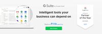Get G Suite Flat 40% Off at Just Rs.119 Per Month