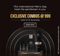 The Man Company  - Exclusive Combos @ Rs 999 + Get Flat 25% Off on Orders Above 1199 