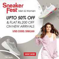 Bata Sneaker Fest: Upto 70% Off On Footwear & Flat Rs 200 off on New Arrivals