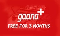 Get 3 months Gaana Plus Subscription free