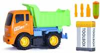 MWG Exports Co Build Your Own Pull Back Friction Car Construction Truck Vehicles for Kids Toys Birthday Gift (YH559-22C)