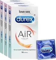 Durex Air Ultra Thin Condom (Set of 3, 30S)