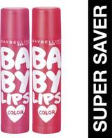 Maybelline New York Baby Lips Cherry Kiss & Berry crush  (Pack of: 2, 31.2 g)