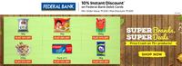 Flipkart Supermart : Up to 99% Off On Grocery + Grocery Pass & More Offers