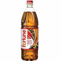 Fortune Kachi Ghani Pure Mustard Oil, 1L (Pet Bottle)