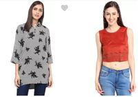 109°F Women Top Wears Upto 85% Off Starting @ 269