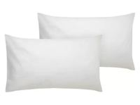PumPum Polyester Fibre Solid Sleeping Pillow Pack of 2  (White) @ 199