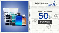 Ustraa Grooming For Men Brovember Sale Upto 50% Off On Hair Care, Skin Care, Grooming Appliances & More
