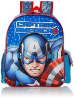 Captain America Polyester 28 cms Blue School Backpack