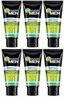 Garnier Men Oil Clear Face Wash, 15ml (Pack Of 6), 90 g 