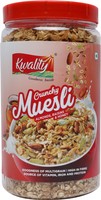 Kwality Muesli Crunchy (1kg)With Almond , Raisin &Honey (Flipkart supermart)