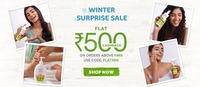 MamaEarth Winter Surprise Sale- Flat 500 Cashback on Orders of Rs 999 & above