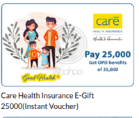 Cashless OPD Insurance - Upto Rs64000 extra beneift